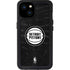 NBA Detroit Pistons Black Animal Print iPhone 15 Plus Waterproof Case